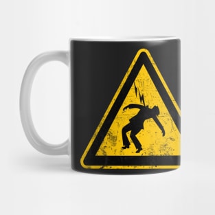 SHOCK HAZARD Sign Mug